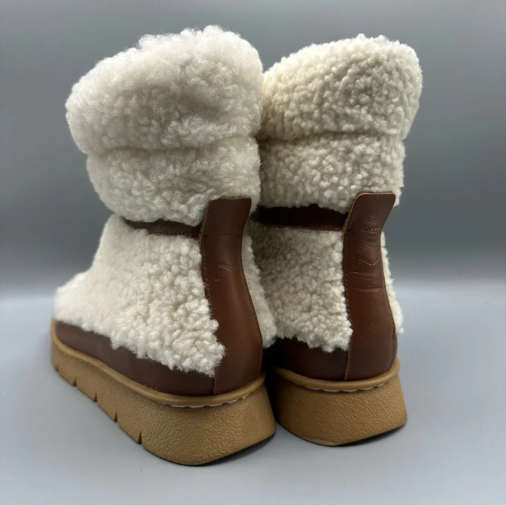 Marc Fisher Boots Fur Women’s Winter Luxury Kamryn Style Size 7.5